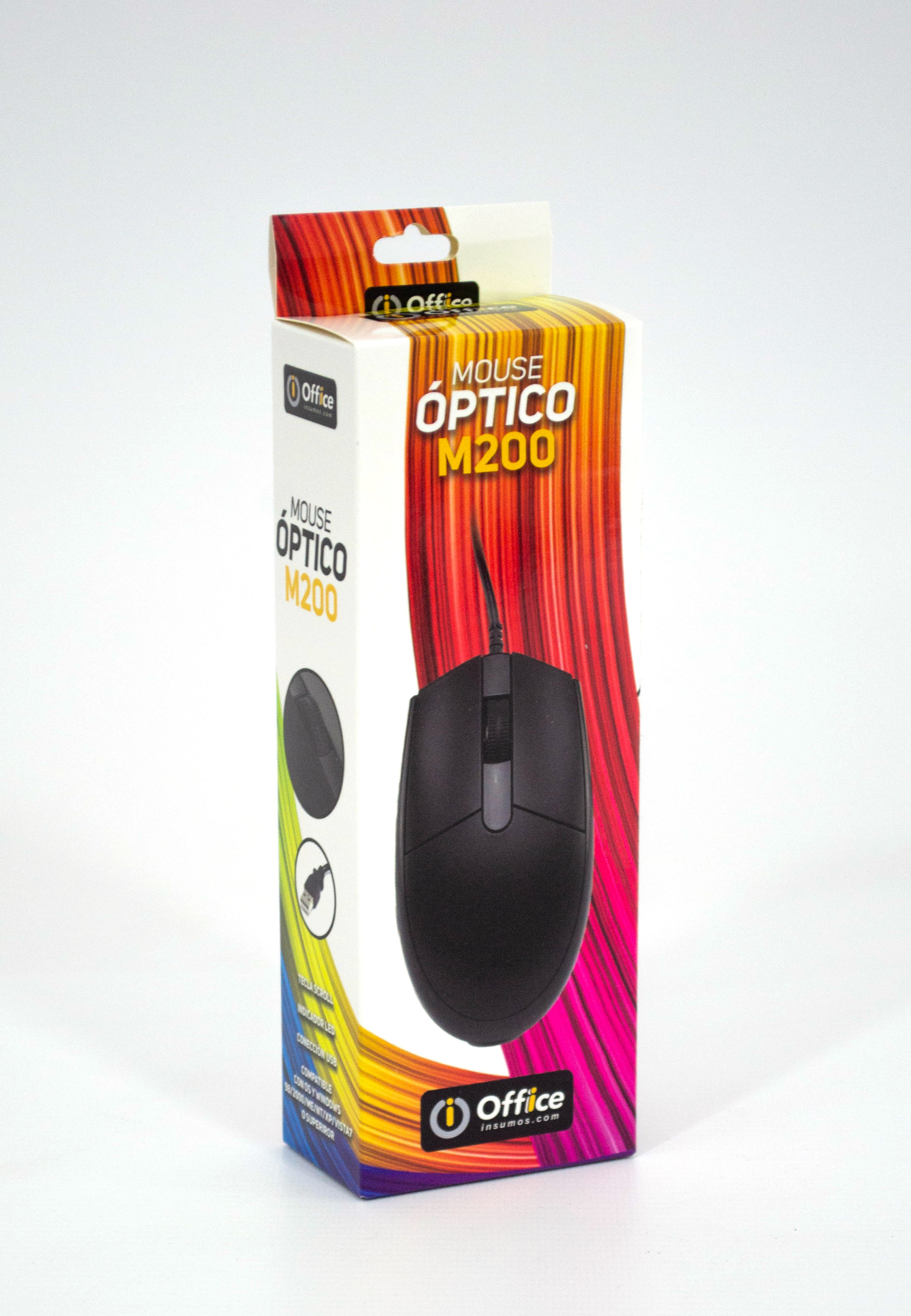 MOUSE USB  OFF-M200 OFFICE - MOUSEM200